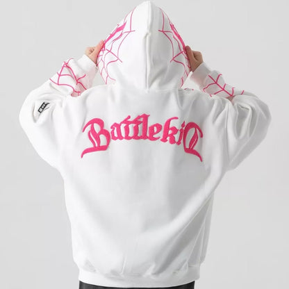 Trendy Spiderman Zipper Hoodie (UNISEX)
