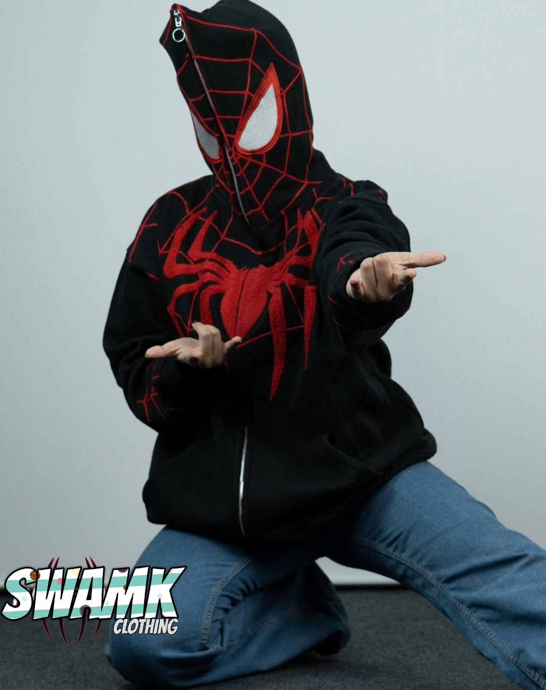 Trendy Spiderman Zipper Hoodie (UNISEX)
